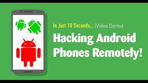যেকোনো মোবাইল hack করুন খুব সহজেই  how to hack any Android phone