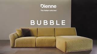 BUBBLE / LISSONE : Le canapé matelassé design convertible par Dienne