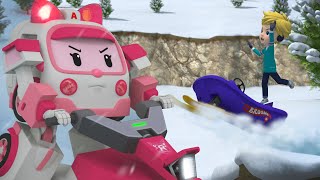 Mari Membuat Manusia Salju⛄│Episode Musim Dingin│Hari Salju❄│Robocar POLI TV Bahasa Indonesia