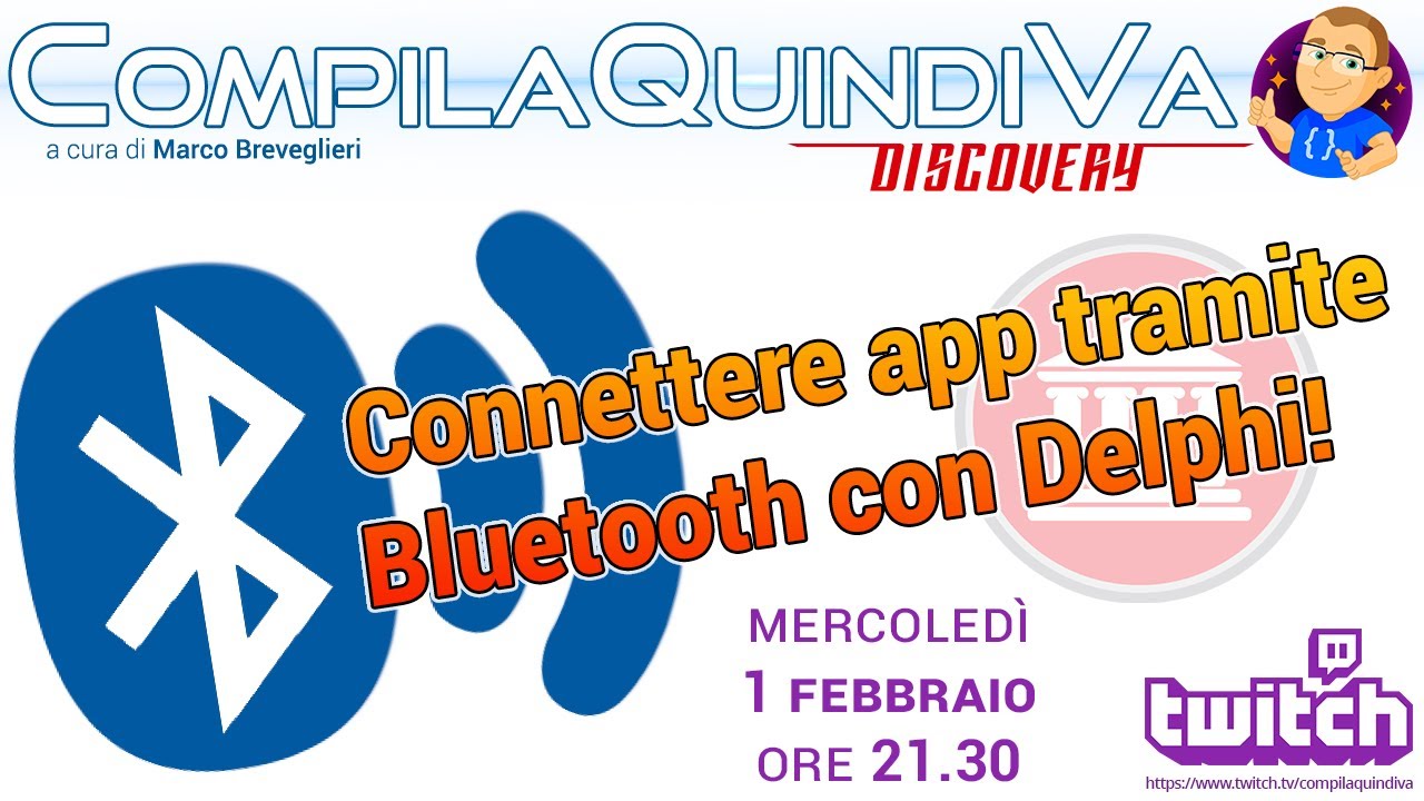 Discovery - Connettere app tramite Bluetooth con Delphi