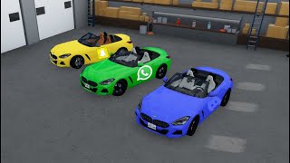 Three Drip Cars In Greenville Roblox