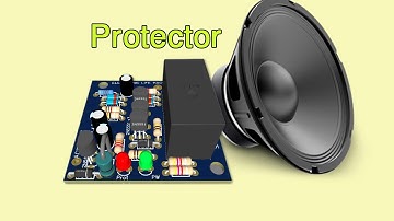 How to make Small Speaker Protector 12VDC circuit at home