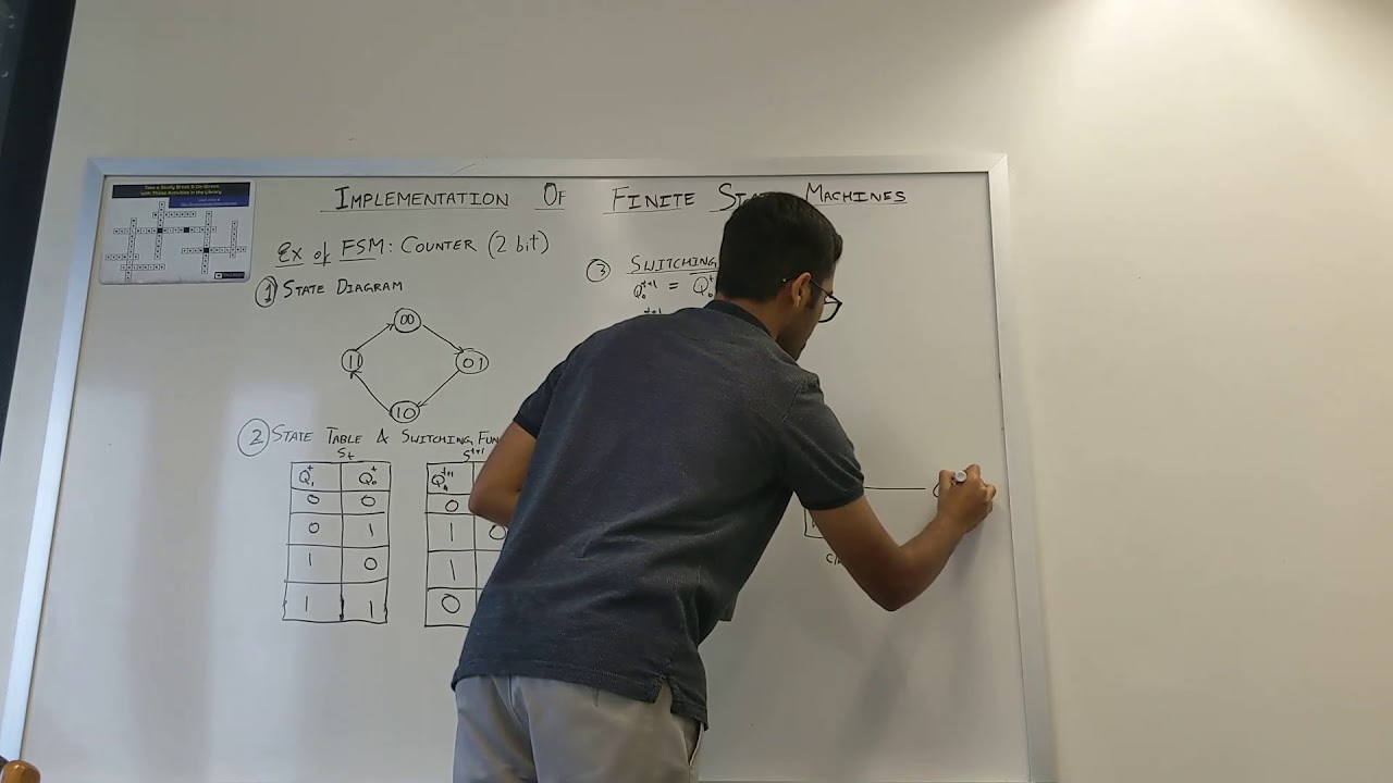 CSE TA Sample of Implementation of Finite State Machines - YouTube