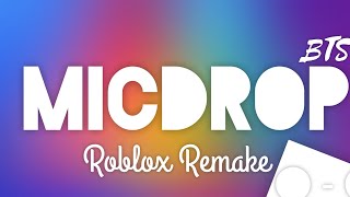 Bts - Micdrop Roblox Remake
