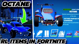 HOW TO GET YOUR ROCKET LEAGUE ITEMS IN FORTNITE | FORTNITE ROCKET RACING | CHECK PINNED COMMENT!!