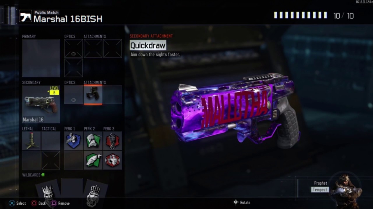 MARSHAL 16 A**HOLE MAKE KIDS BACK OUT ON BLACK OPS 3........