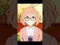 She&#39;s Clumsy But Cute &quot;Mirai Kuriyama&quot; | Anime &quot;Beyond The Boundary&quot; AMV/Edit #anime #shorts #amv