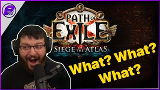 Live Reaction To Path Of Exile Siege Of The Atlas Expansion And Archnemesis League