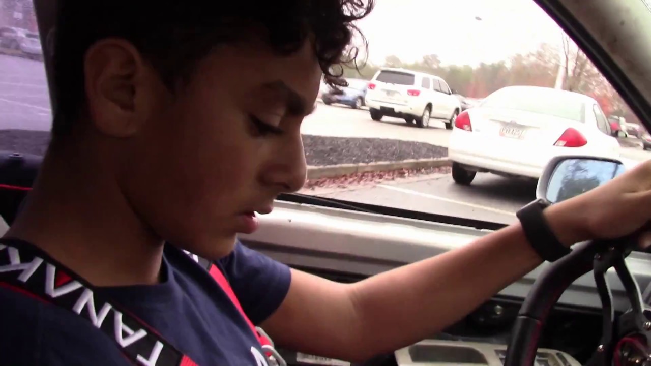 Teaching my friend how to drive stick in a race car (Almost Crashed