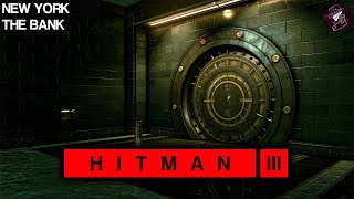 HITMAN 3 | New York/The Bank | Easy Silent Assassin Suit Only | Walkthrough | Time: 5:26