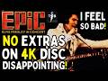 Epic: Elvis Presley In Concert - No Extras On 4K Disc Is Very Disappointing - I Feel So Bad