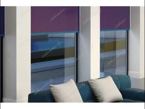 Купить рольшторы с электроприводом - YouTube