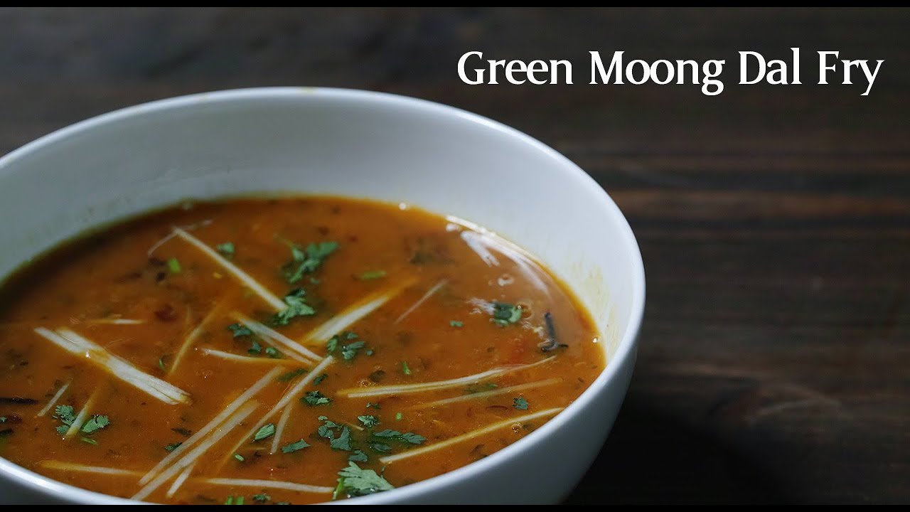 Indian cuisine ★ How to make Green moong dal fry　インド料理★グリーンムングダールカレーの作り方