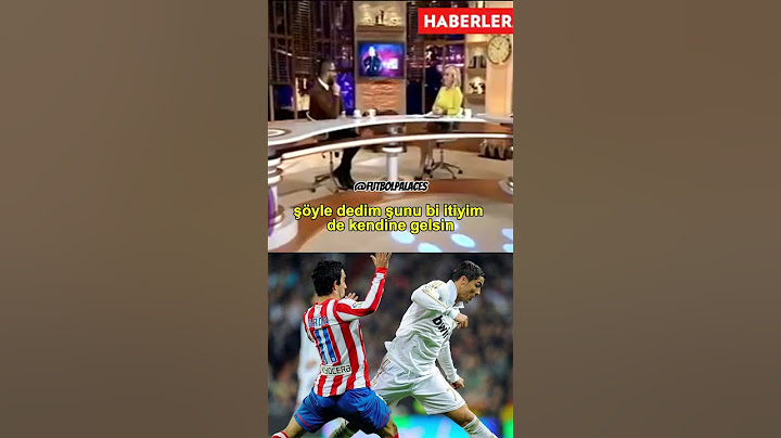 Arda Turan'dan Ronaldo Anısı (Duvar var Orda ! )