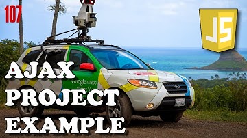 JAVASCRIPT AJAX Example - Using Google Street View API