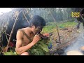 cooking and eating on the bank of the river || village food kitchen || lajimbudha ||