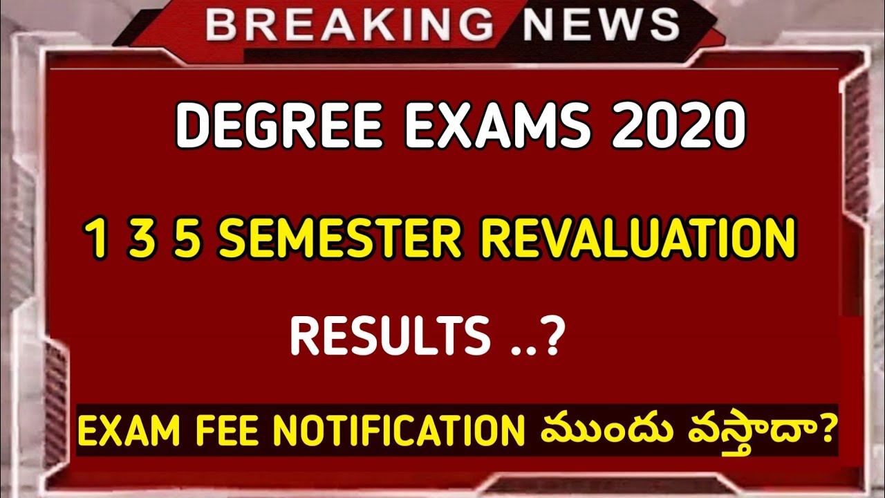 Degree 1 3 5 semester Revaluation Results update 2020 bhuwantv|degree Results Revaluation