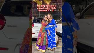 Jury At Aociety Garba Celebration