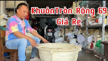 Khuôn Chậu Tròn 69 Đẹp Và Rẻ; Họa Tiết Phù Hợp Với Bốn Mùa Trong Năm.