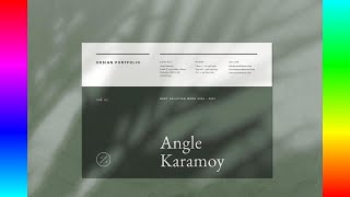 Graphic Design Portfolio Template