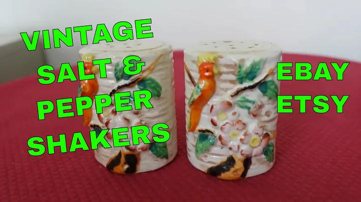 Discover the Hidden Value of Vintage Salt & Pepper Shakers