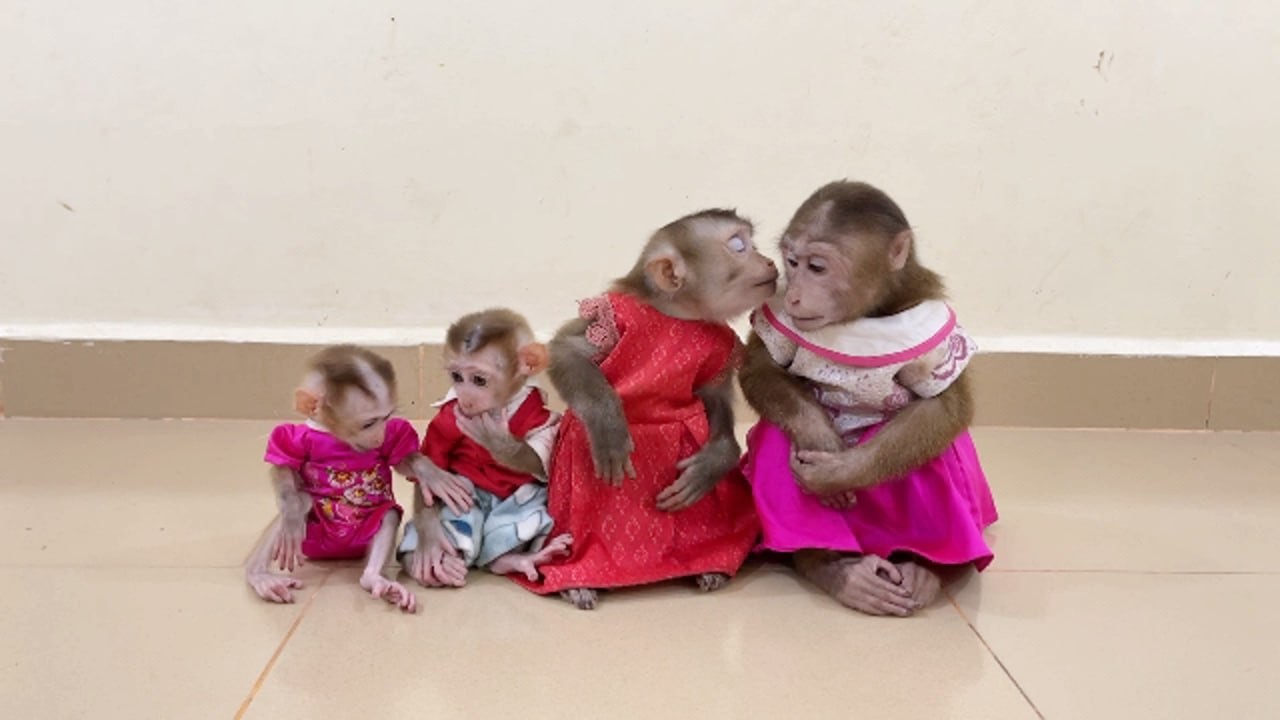 Mother Linda Doesn't Care About Her Twin, She Just Busy Sweet Kiss With Chichi