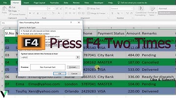 How to Excel Conditional Formatting - Manage Rules in Excel by VLearn
