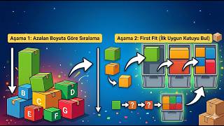 Kutulama Problemi - First Fit Decreasing Yöntemi #optimizasyon