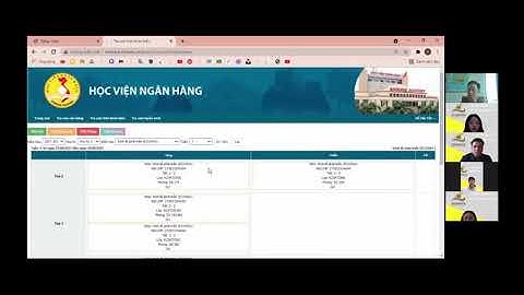 Hướng dẫn đóng tiền học học viện ngân hàng k20