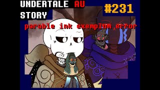 Y13 Undertale Au Story เรองสน Parable Ink Exemplum Error Byme