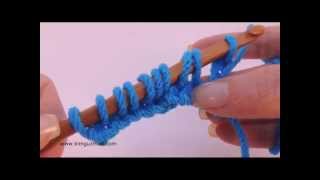 Tunisian Crochet: Foundation Row (Left Handed)