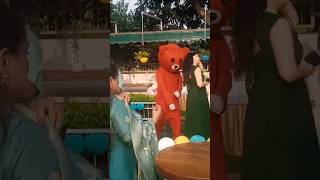 Live Cartoon Character for a kids birthday party #cartoon #balloondecorationideas