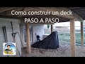 Como Construir un Deck Paso a Paso