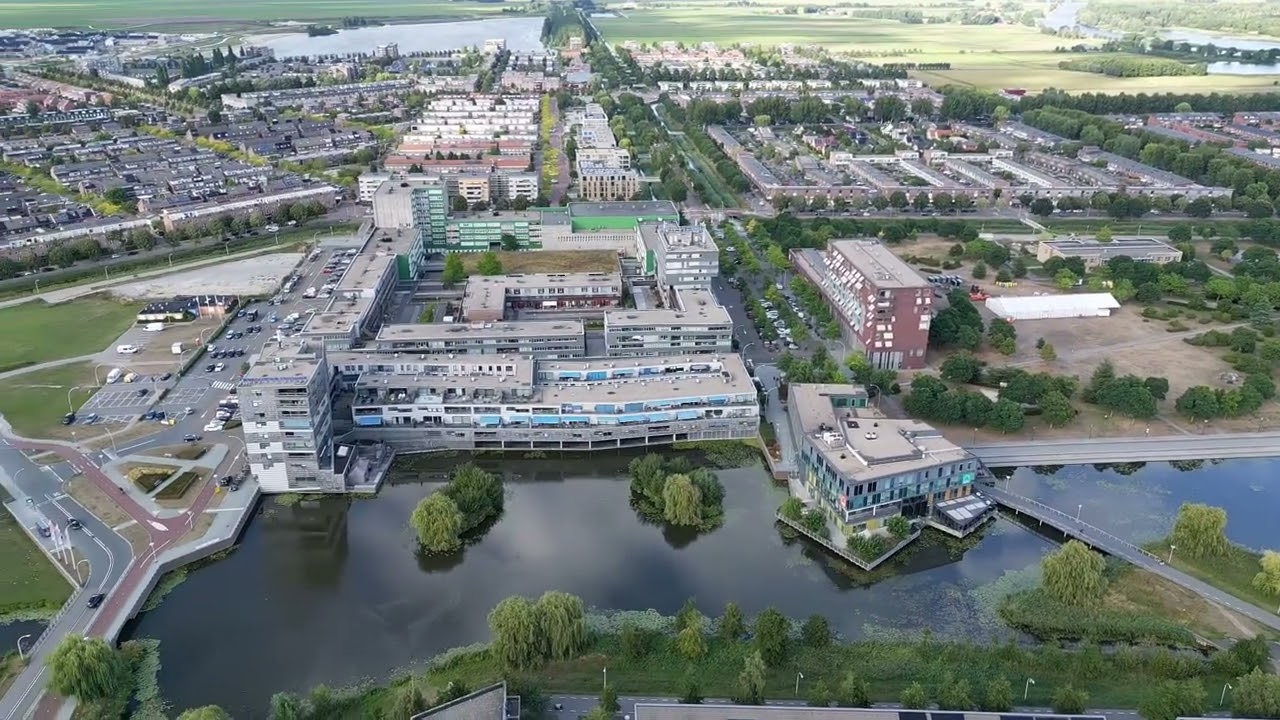 Drone beelden stadshagen Zwolle