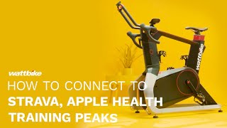 How to connect Wattbike Atom to Strava, Apple Health and Training Peaks screenshot 4