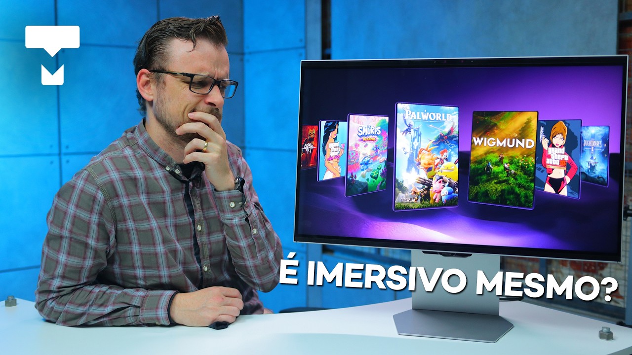 3D SEM ÓCULOS É INCRÍVEL! Por que não tem no cinema? – REVIEW monitor Samsung Odyssey 3D