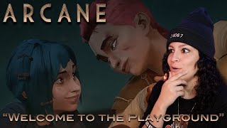 *• LESBIAN REACTS – ARCANE – 1x01 “WELCOME TO THE PLAYGROUND