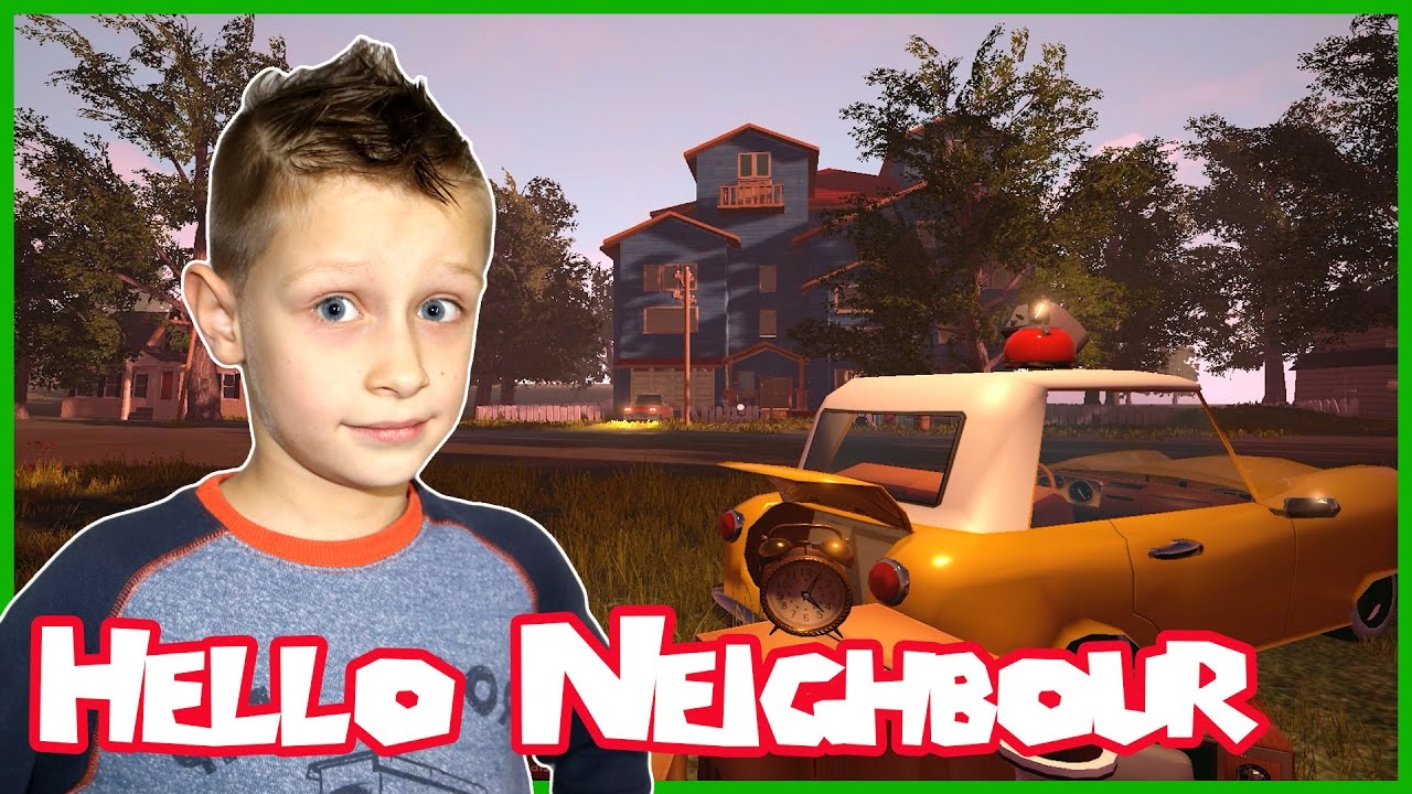 Ronald Playing Roblox Hello Neighbor