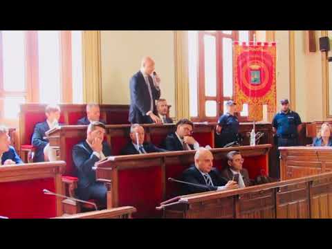 L'intervento di De Biasi in Consiglio Comunale