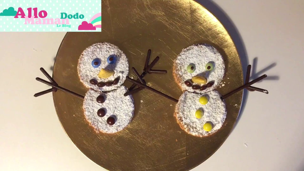 Recette Gateau Bonhomme De Neige Tuto Facile Pour Les Enfants Youtube