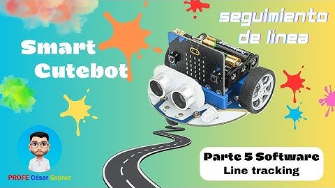 Smart Cutebot - Micro:bit - Clase 5 - Software Line tracking