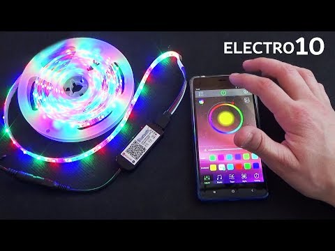 УМНАЯ LED ЛЕНТА из ОБЫЧНОЙ и другая ЭЛЕКТРОНИКА ИЗ КИТАЯ