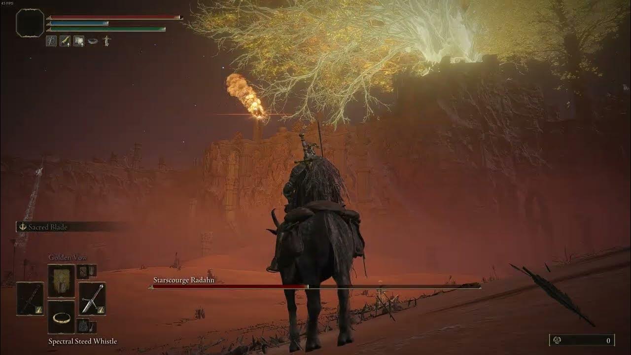 Elden Ring Boss turns into a meteor YouTube