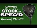 Building the Perfect TaylorMade Qi4D Driver | Stock to Spec'd