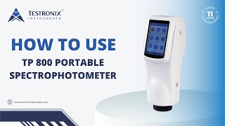 How to Use Portable Spectrophotometer | Precision Color Spectrophotometers