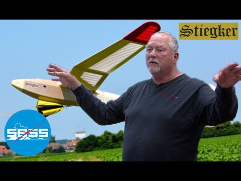 Building the 1941 German Stiegker Model Sailplane - YouTube