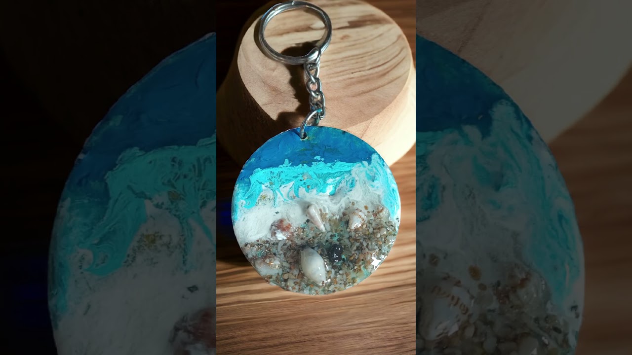 Sea Shell Keychain                        