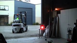Proximity warning / alert and alert(collision avoidance) - Fixed alert for work area