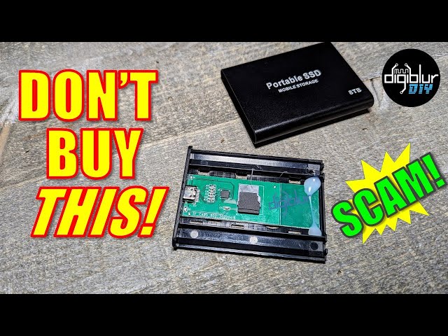 I Got Scammed - Fake 4TB Samsung SSD from AliExpress 