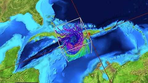 3D View of Hurricane Matthew